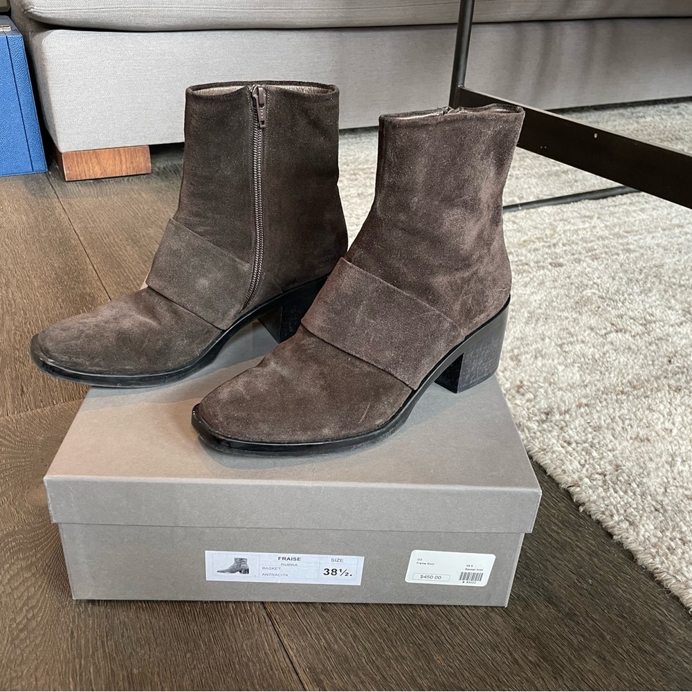 Coclico Fraise Brown Suede Boots